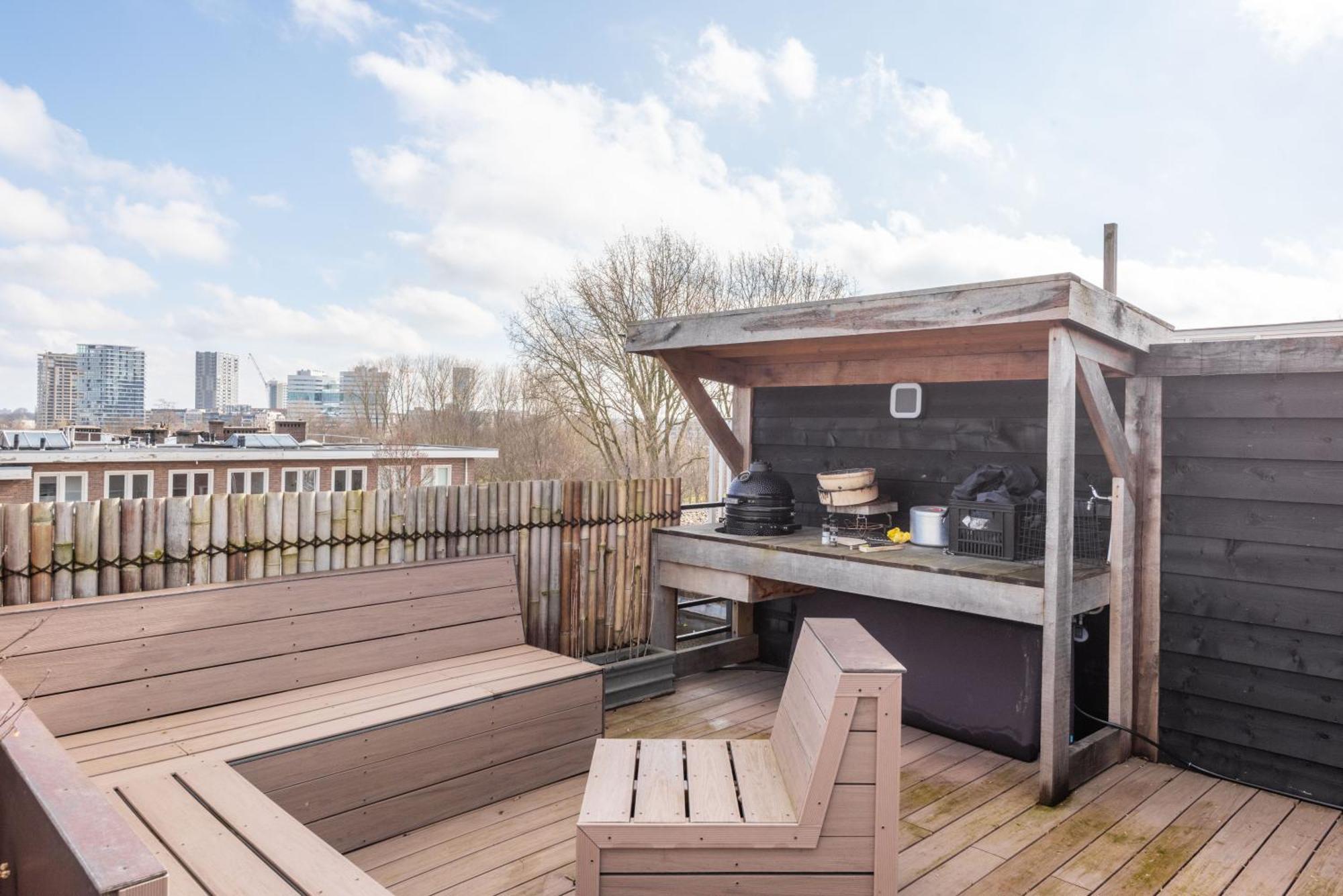 Bed Zonder Breakfast Lägenhet Amsterdam Exteriör bild